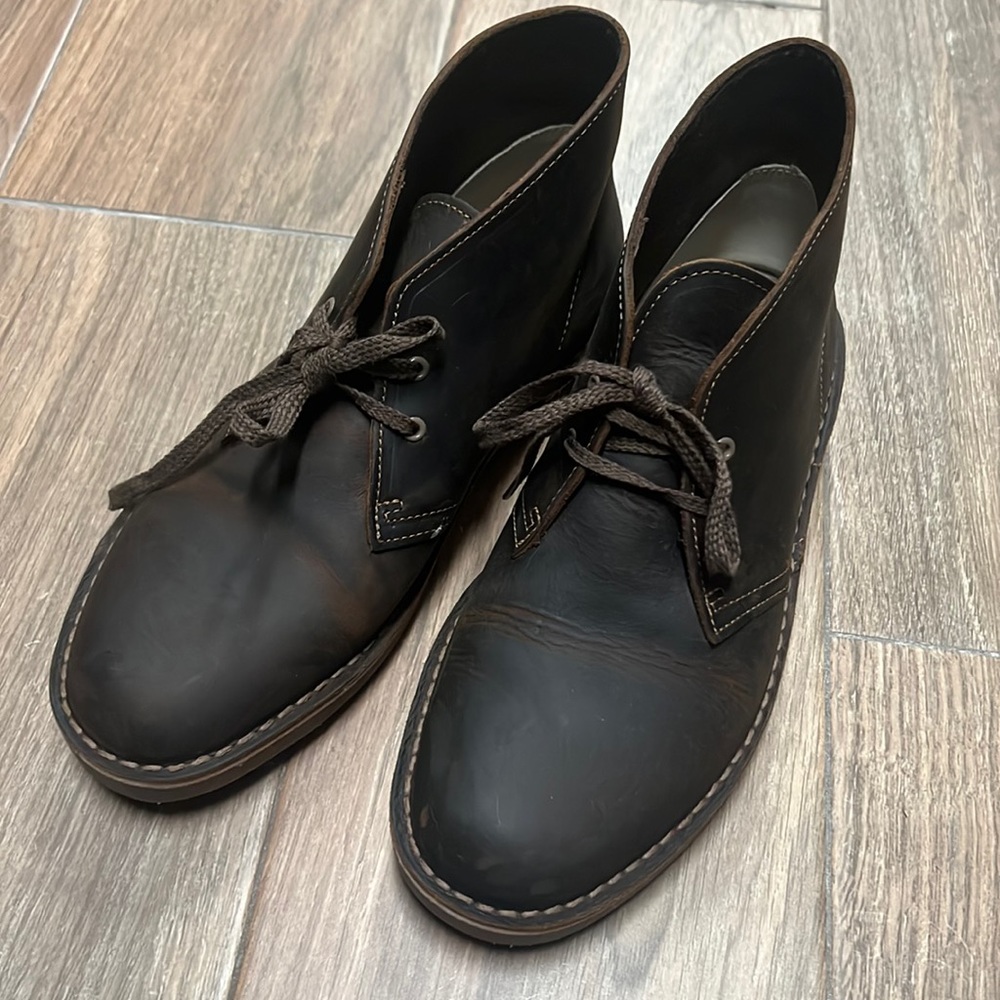 Men’s US 7 Clarks Leather Boots